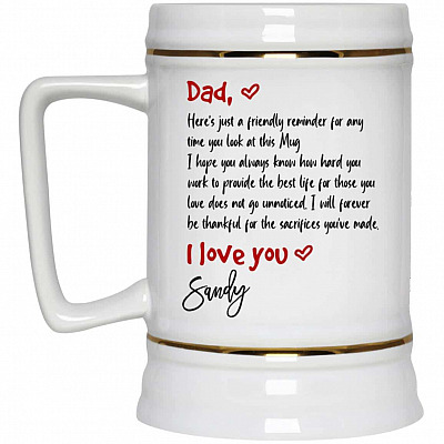 22 oz. Beer Stein