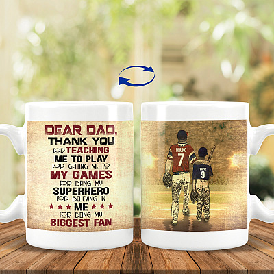 15 oz. White Mug