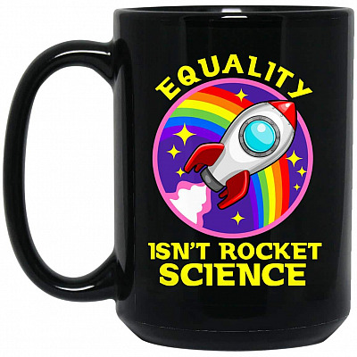 15 oz. Black Mug