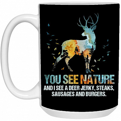 15 oz. White Mug
