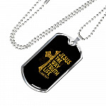 Jesus The Way The Truth The Life John 14:6 Dogtag Pendant Necklace Jesus The Way The Truth The Life John 14:6 Dogtag Pendant Necklace