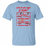 tyranny t, Light Blue, Unisex T-Shirt