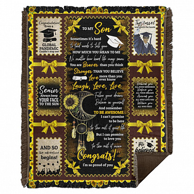 Woven Blanket - 50x60