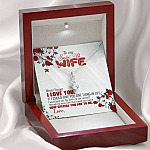 To My Smoking Hot Wife Alluring Beauty Necklace - Never Forget That I Love You Anniversary Jewelry Gift To My Smoking Hot Wife Alluring Beauty Necklace - Never Forget That I Love You Anniversary Jewelry Gift