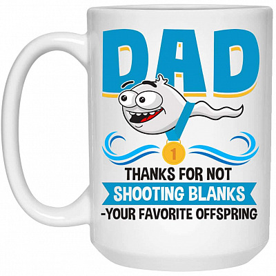 15 oz. White Mug