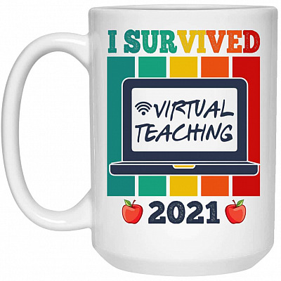 15 oz. White Mug