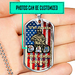 6KT. To My Veteran Dad Personalized Mockup 3