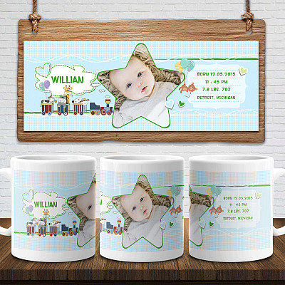 11 oz. White Mug