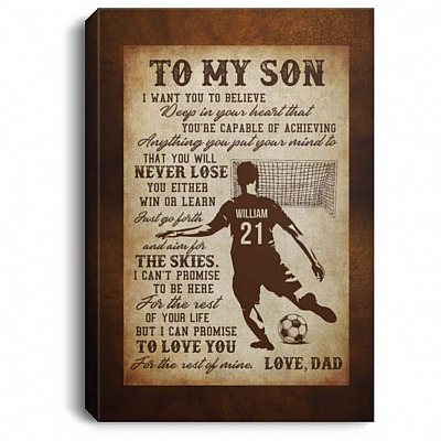 0.75'' Framed Canvas