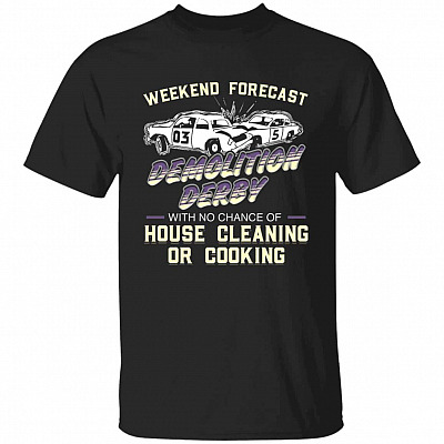 Demolition Derby Shirt, Black, Unisex T-Shirt
