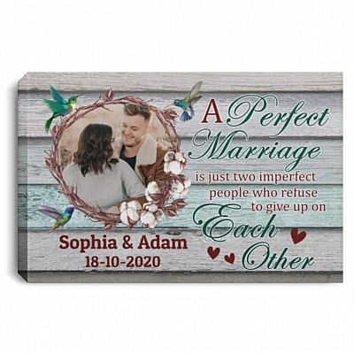 0.75'' Framed Canvas