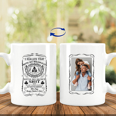 15 oz. White Mug