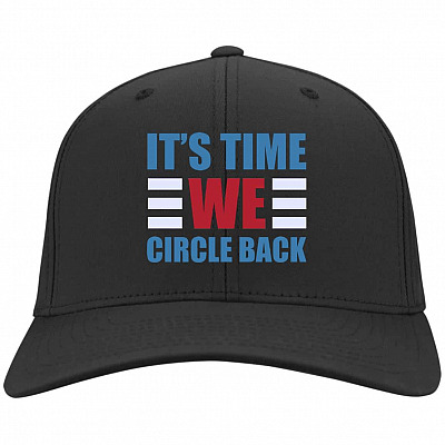 we circle, Black, Twill Cap