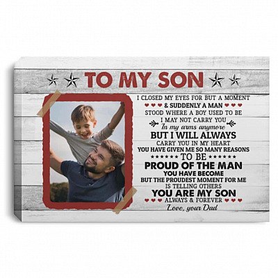 0.75'' Framed Canvas