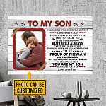 10VT. To My Son I Closed My Eyes canvas mk2