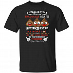 Not Biologically This Shirt, Black, Unisex T-Shirt