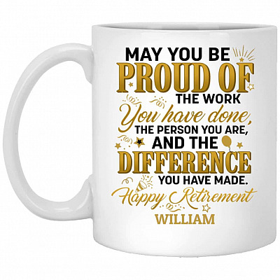 11 oz. White Mug
