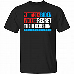 9 Out Of 4 Biden Voters Rt Shirt, Black, Unisex T-Shirt