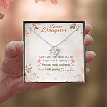 Bonus Daughter I Didn't Give You The Gift Of Life Life Gave Me The Gift Of You Stepdaughter Love Knot Necklace Bonus Daughter I Didn't Give You The Gift Of Life Life Gave Me The Gift Of You Stepdaughter Love Knot Necklace