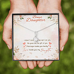 Bonus Daughter I Didn't Give You The Gift Of Life Life Gave Me The Gift Of You Stepdaughter Alluring Beauty Necklace Bonus Daughter I Didn't Give You The Gift Of Life Life Gave Me The Gift Of You Stepdaughter Alluring Beauty Necklace
