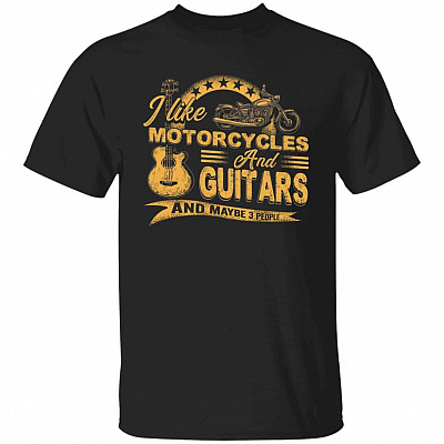 Motorcycle Shirt, Black, Unisex T-Shirt