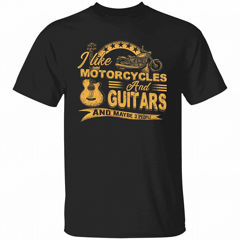 Motorcycle Shirt, Black, Unisex T-Shirt