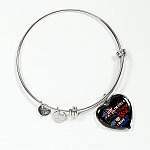 I'm Still A Trump Girl I Make No Apologies Luxury Heart Pendant Necklace - Support Trump Gifts