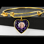 Personalized Photo God Has You In His Arms I Have You In My Heart Custom In Loving Memory Heart Pendant Necklace