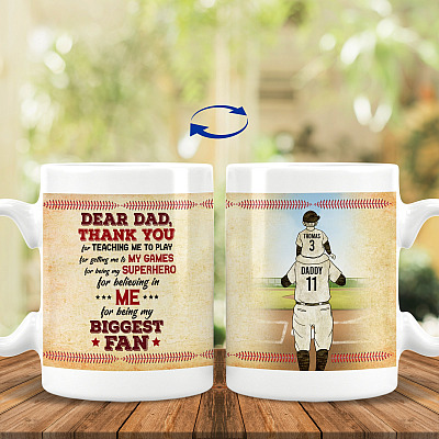 15 oz. White Mug