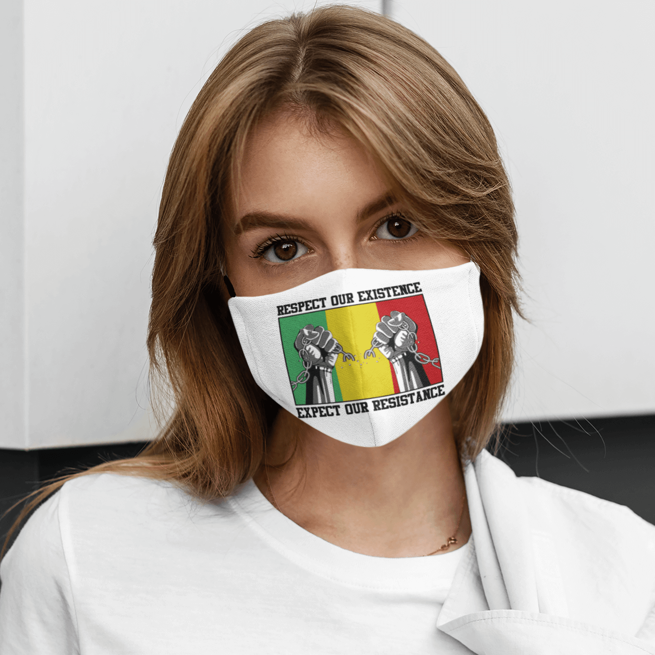 6TM. Respect Our Existence-FaceMask mk1