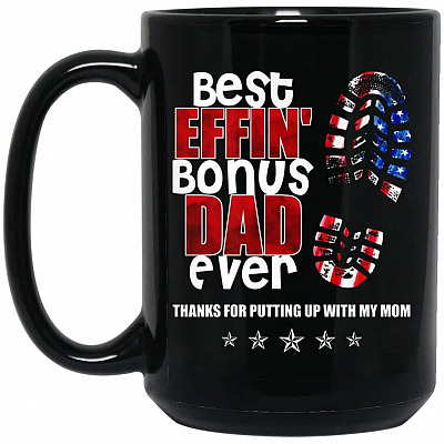 15 oz. Black Mug