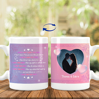 15 oz. White Mug