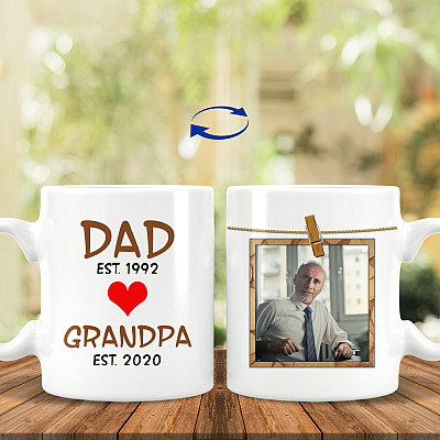 11 oz. White Mug