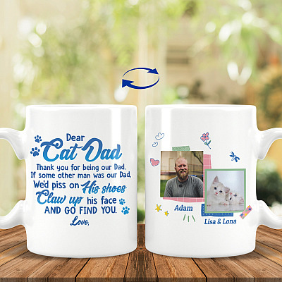 15 oz. White Mug