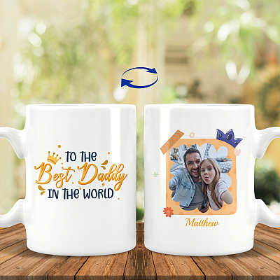 15 oz. White Mug