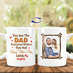2VT. You Are The Dad Everyone Wish SAMPLE DESIGN 15 OZ White Mug