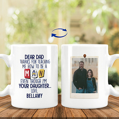 15 oz. White Mug