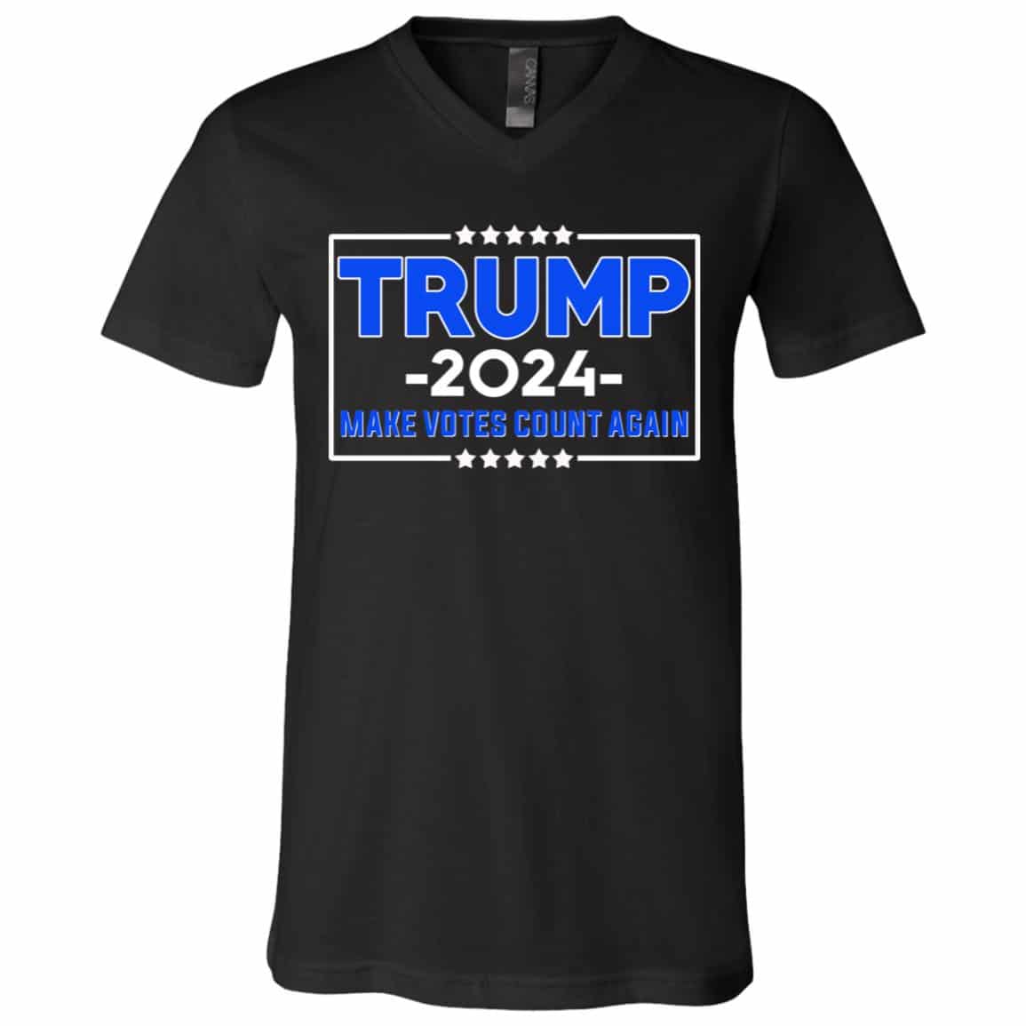 Pro Trump Gift Trump Tshirt, Black, V-Neck T-Shirt