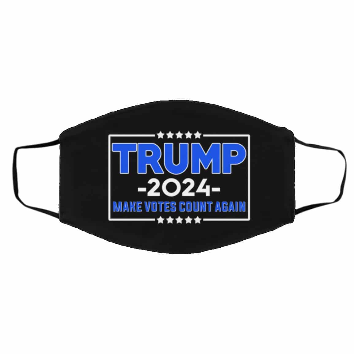 Pro Trump Gift Trump Mask, Black, Cloth Face Cover – Medium/Large Pro Trump Gift Trump Mask, Black, Cloth Face Cover – Medium/Large