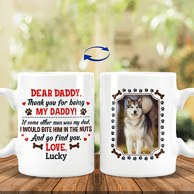 15 oz. White Mug