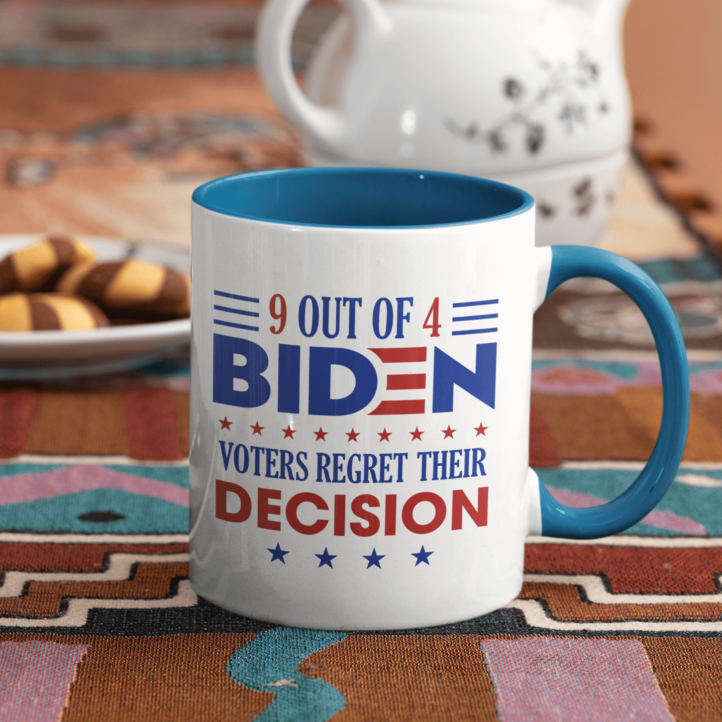 3LV. 9 Out Of 4 Biden (Mug) mk1