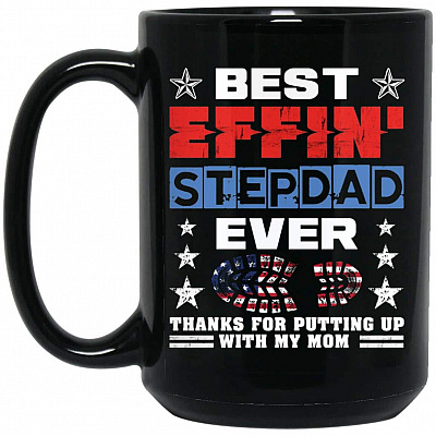 15 oz. Black Mug