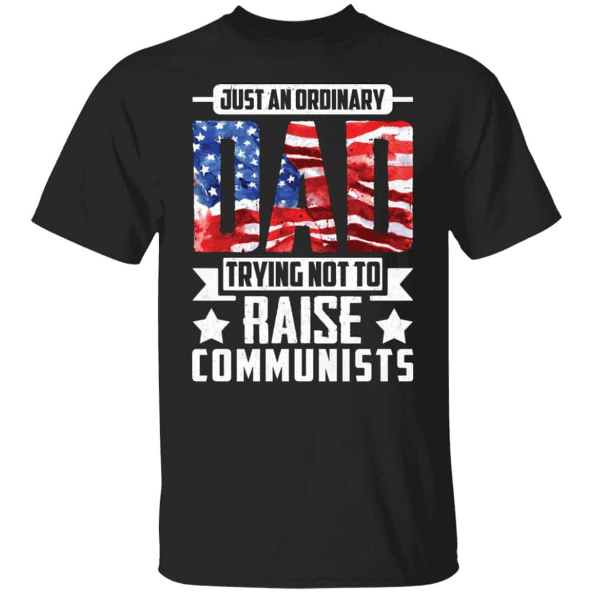 Just An Ordinary Dad Tryifts, Black, Unisex T-Shirt