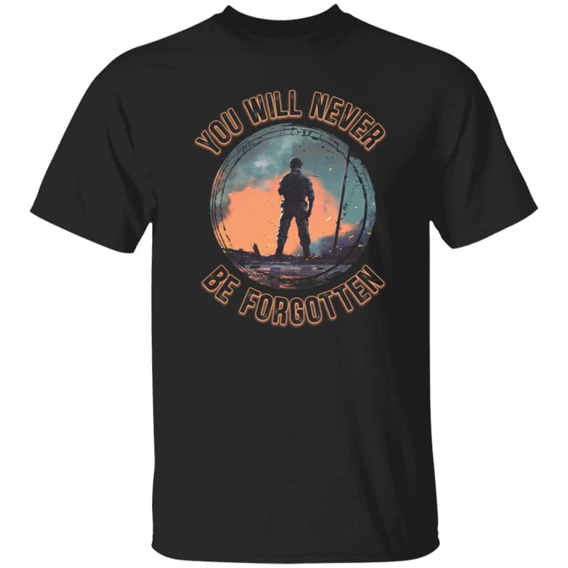 Be Forgetting Tee, Black, Unisex T-Shirt