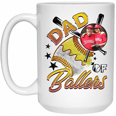15 oz. White Mug