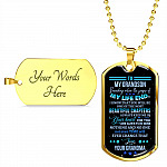 Personalized Someday When The Pages Of My Life End I Know You Will Be One Of The Most Beautiful Chapter Dog Tag