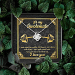 To My Swolemate I Just Want To Cuddle Grab Your Butt You Get Me So Worked Up Love Knot Pendant Necklace