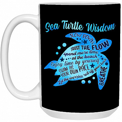15 oz. White Mug