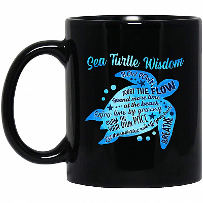 11 oz. Black Mug