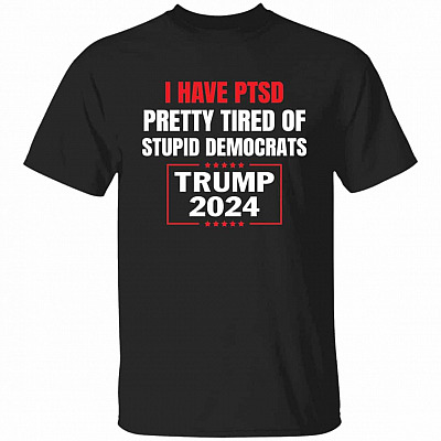 Ptsd Shirt, Black, Unisex T-Shirt